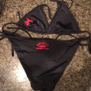 Victoria’s Secret Bikini w/ Fireball Whiskey Logo